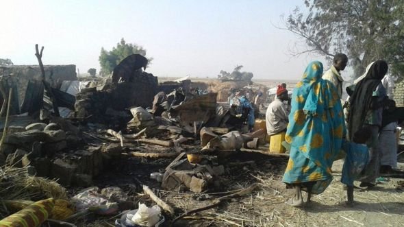 Нигерийн агаарын цохилтонд 52 дүрвэгч амиа алдлаа